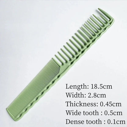 Heat-Resistant Resin Barber Comb