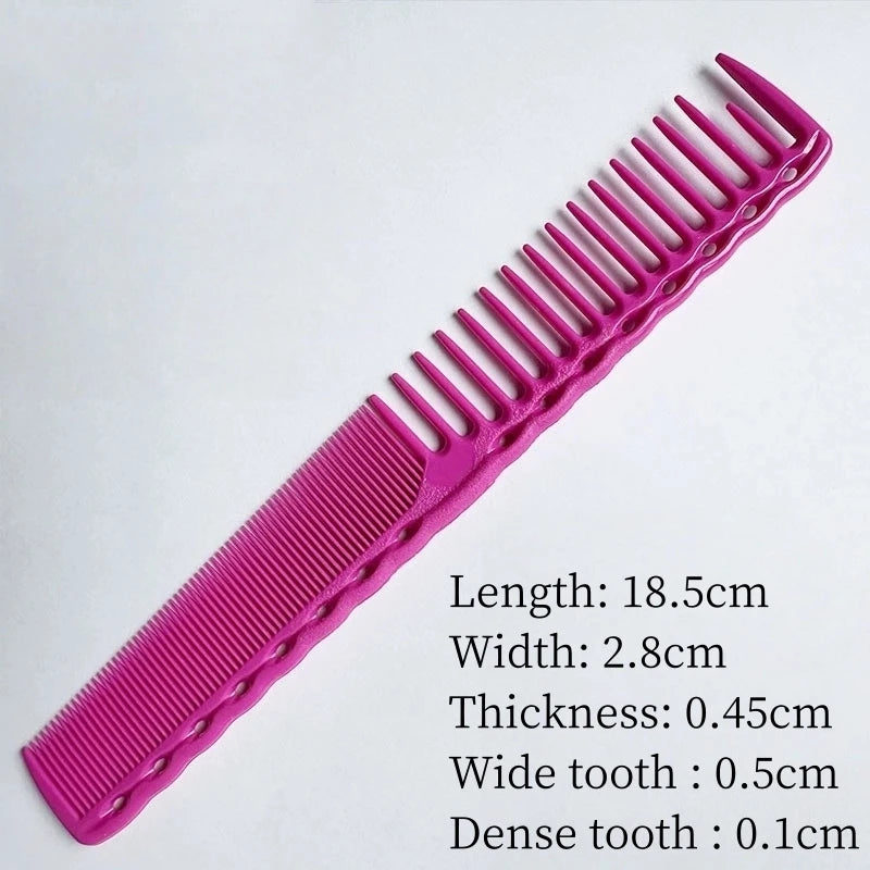 Heat-Resistant Resin Barber Comb