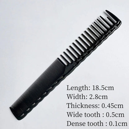 Heat-Resistant Resin Barber Comb