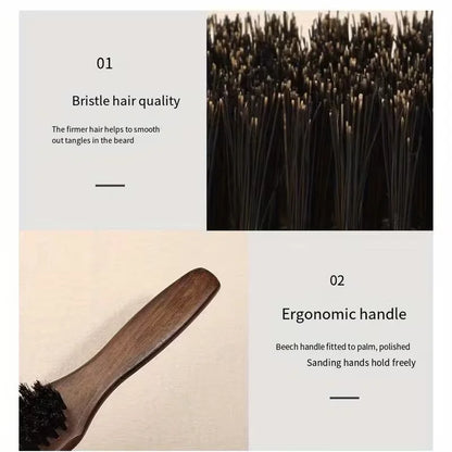 Boar Bristle Hair Brush
