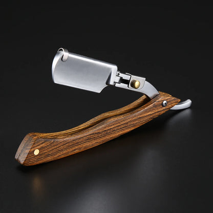 Wood Handle Straight Razor