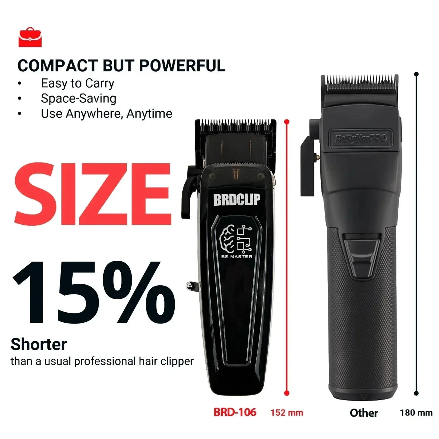 7500 RPM Hair Clipper & Trimmer