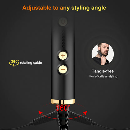 Hair and Beard Hair Straightening Brush