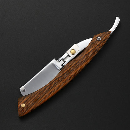 Wood Handle Straight Razor
