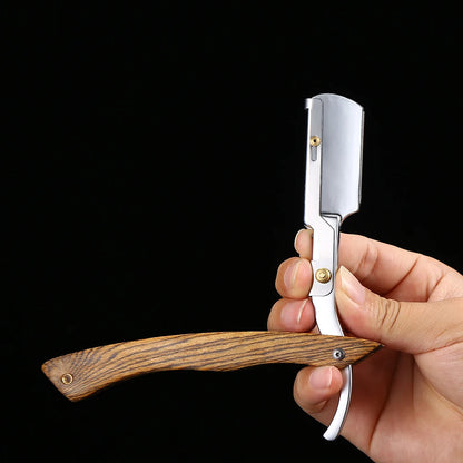 Wood Handle Straight Razor